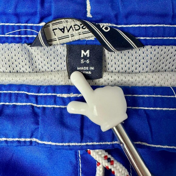 Lands’ End Boys Swim Trunks – Blue – Size M (5–6) - Picture 6 of 7